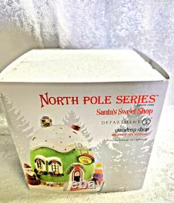 Department 56 North Pole Series Santa's Sweet Shop Gumdrop Shop #4020950 -RARE