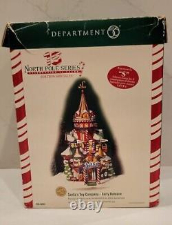 Department 56 North Pole Series Santa's Toy Company Early Release Limited Ed