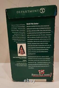 Department 56 North Pole Series Santa's Toy Company Early Release Limited Ed