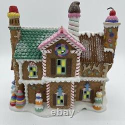 Department 56 North Pole Series Sugar Hill Row House Candy Gingerbread Village