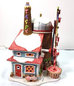 Department 56 North Pole Series THE CHRISTMAS CANDY MILL Lit/Animated VIDEO Mint