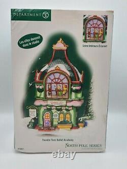 Department 56 North Pole Series TWINKLE TOES BALLET ACADEMY #799921