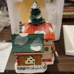 Department 56 North Pole Series The Jolly Fellow Toy Co. Porcelain 2013 Lighted