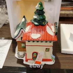 Department 56 North Pole Series The Jolly Fellow Toy Co. Porcelain 2013 Lighted