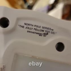 Department 56 North Pole Series The Jolly Fellow Toy Co. Porcelain 2013 Lighted