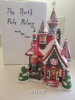 Department 56 North Pole Series The North Pole Palace #805541 COMPLETE NEW