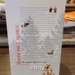 Department 56 North Pole Series Ugly Sweater Co. Illuminated Porcelain House 20