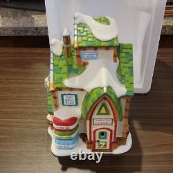 Department 56 North Pole Series Ugly Sweater Co. Illuminated Porcelain House 20