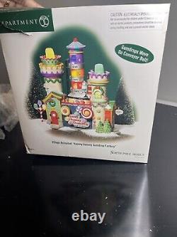 Department 56 North Pole Series Village Animated Yummy Gummy Gumdrop Factory