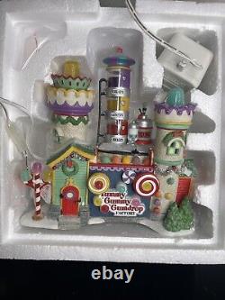 Department 56 North Pole Series Village Animated Yummy Gummy Gumdrop Factory