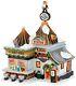 Department 56 North Pole Series Village Harley Pump And Go Diner Lit House, 8.3