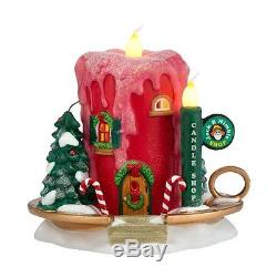 Department 56 North Pole Series Village Jack B. Nimble Candle Ornament Lit