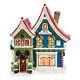 Department 56 North Pole Series Village Mickey's Pin Traders With Pin Li