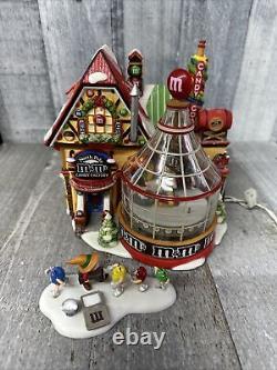 Department 56 North Pole Series Village NORTH POLE M&M'S CANDY FACTORY & Extra