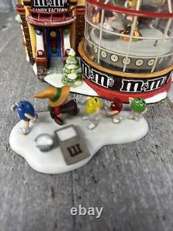 Department 56 North Pole Series Village NORTH POLE M&M'S CANDY FACTORY & Extra