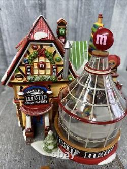 Department 56 North Pole Series Village NORTH POLE M&M'S CANDY FACTORY & Extra