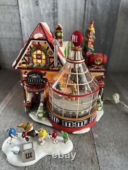 Department 56 North Pole Series Village NORTH POLE M&M'S CANDY FACTORY & Extra