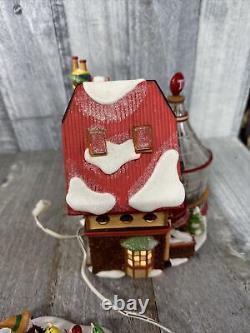 Department 56 North Pole Series Village NORTH POLE M&M'S CANDY FACTORY & Extra