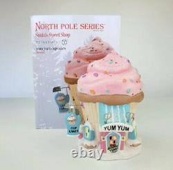 Department 56 North Pole Series Village Santas Sweet Shop Yum Yum Cupcakes