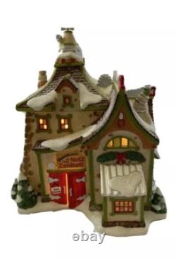 Department 56 North Pole Series Zenbolt's Handyman shopVillage 808926 NEW