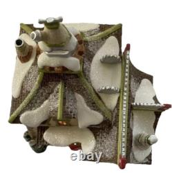 Department 56 North Pole Series Zenbolt's Handyman shopVillage 808926 NEW