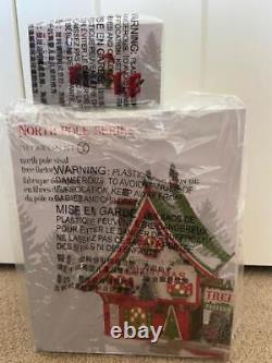 Department 56 North Pole Sisal Tree Factory AND Master Sisal Arborist FREE SHIP