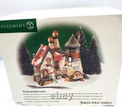 Department 56 North Pole THE PEANUT BRITTLE FACTORY MINT 56701 1999