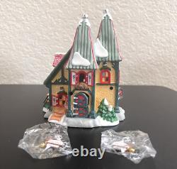 Department 56 North Pole The Reindeer Stables, Dasher & Dancer 799999 retired