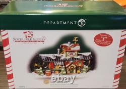 Department 56 North Pole Tinker's Caboose Cafe Special Edition Porcelain 2004