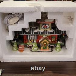 Department 56 North Pole Tinker's Caboose Cafe Special Edition Porcelain 2004