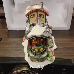 Department 56 North Pole Tinker's Caboose Cafe Special Edition Porcelain 2004