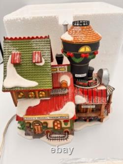 Department 56 North Pole Toot's Model Train Mfg. 25th Anniversary (56728)