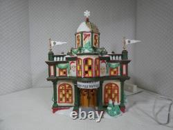 Department 56 North Pole Town Hall #56767 North Pole Series Perfect & Works