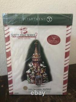 Department 56 North Pole Village 2004 SANTA'S TOY COMPANY Early Release NEW