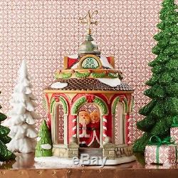 Department 56 North Pole Village 40th Anniversary Gazebo Building 4050966. New