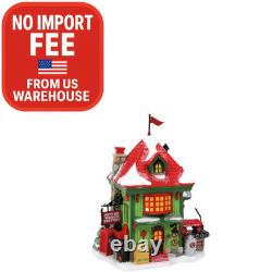 Department 56 North Pole Village 56 Wagon Factory Christmas Building