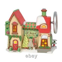 Department 56 North Pole Village A Stitch in Yule Time NEW