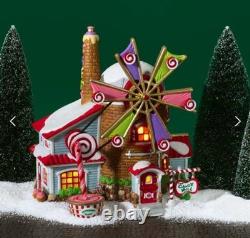 Department 56 North Pole Village Animated The Christmas Candy Mill #56762 withCord