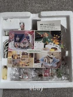 Department 56 North Pole Village Animated The Christmas Candy Mill #56762 withCord
