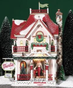 Department 56 North Pole Village Barbie Boutique NIB Never Used SKU 56.56739