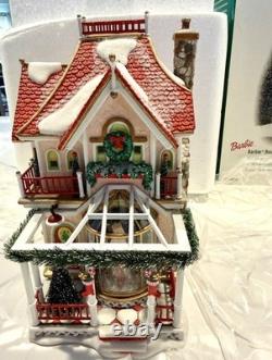 Department 56 North Pole Village Barbie Boutique NIB Never Used SKU 56.56739