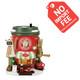 Department 56 North Pole Village Bean Depot Espresso Co Christmas Building