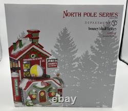 Department 56 North Pole Village Bouncy's Ball Factory 6000614
