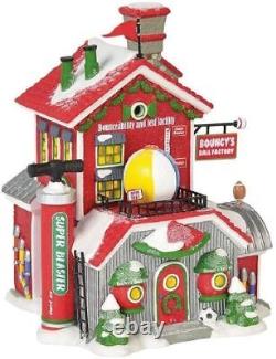 Department 56 North Pole Village Bouncy's Ball Factory 6000614 NEW Retired