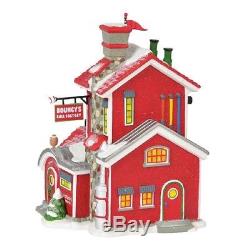 Department 56 North Pole Village Bouncys Ball Factory Building 6000614 New