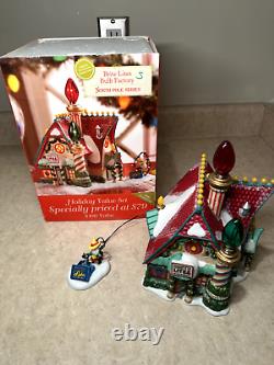 Department 56 North Pole Village Brite Lites Bulb Factory #799997
