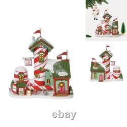 Department 56 North Pole Village Candy Striper Animated Building 7 Inch
