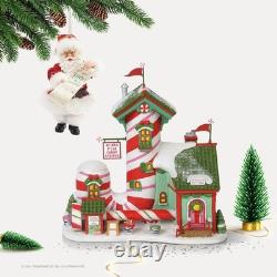 Department 56 North Pole Village Candy Striper Lit Animated Building 7 Inch