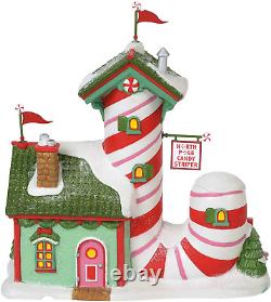 Department 56 North Pole Village Candy Striper Lit Animated Building, 7 Inch, Mu