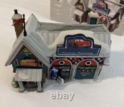 Department 56 North Pole Village Cars Holiday Detail Shop Lit House #4025277 Department 56 North Pole Village Cars Holiday Detail Shop Lit House #4025277